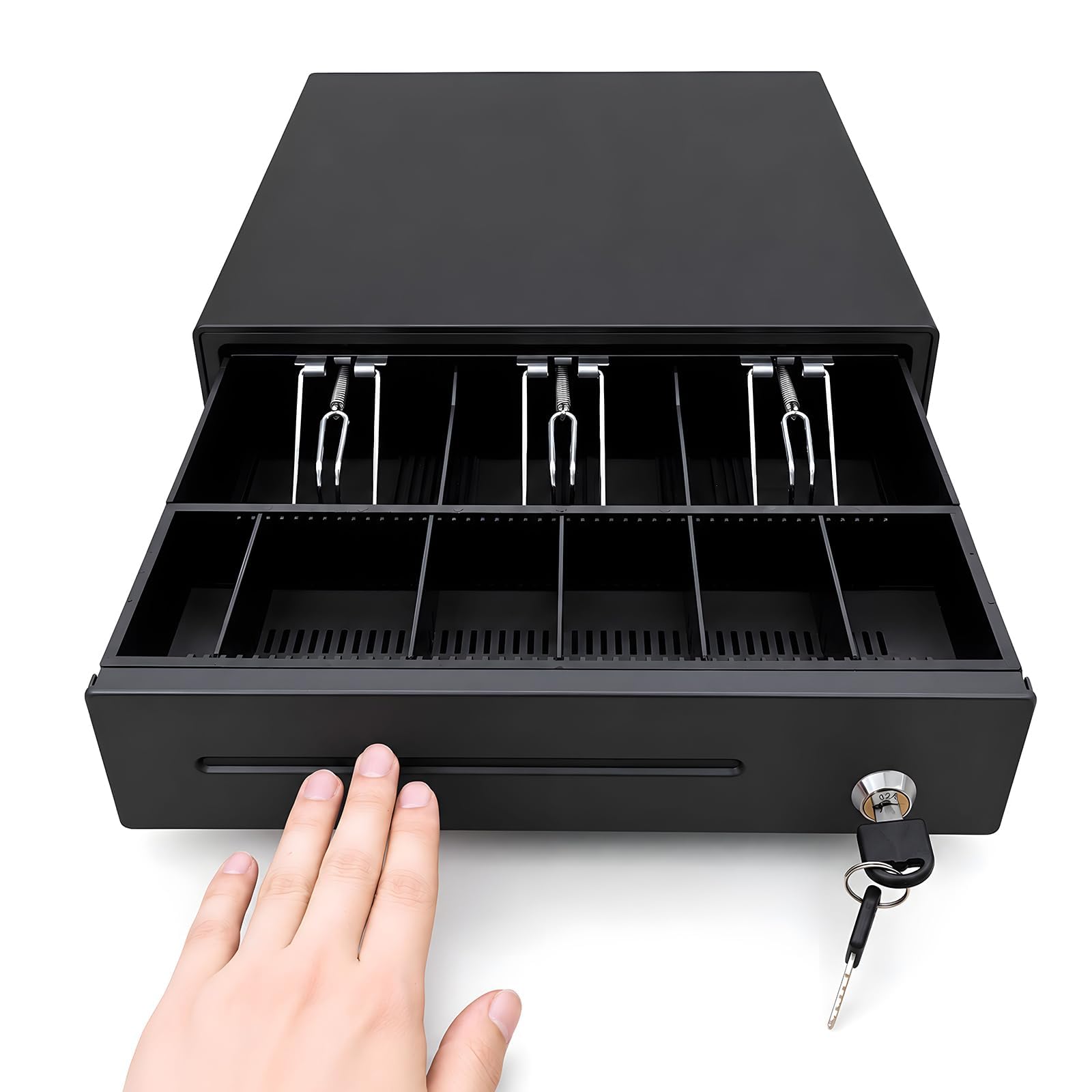 新品・未使用★キャッシュドロア本体 鍵付き Amazon.co.jp: Isabally キャッシュドロア 小型 自動 + 手動 エアレジ