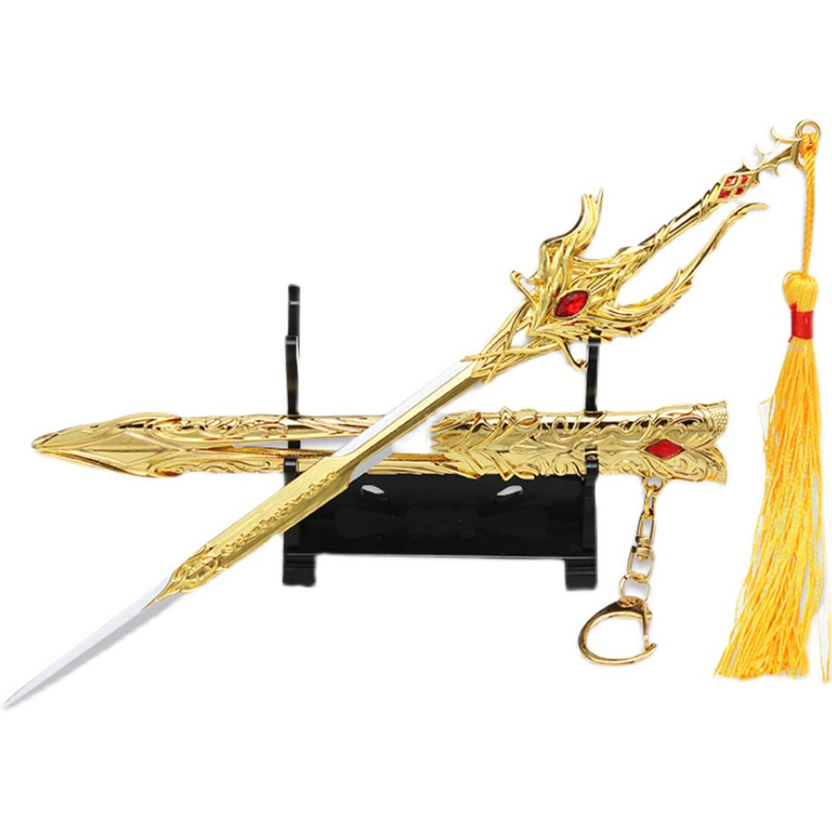 Peripheral Animation Sword Alloy Model-Sword with Matching Scabbard