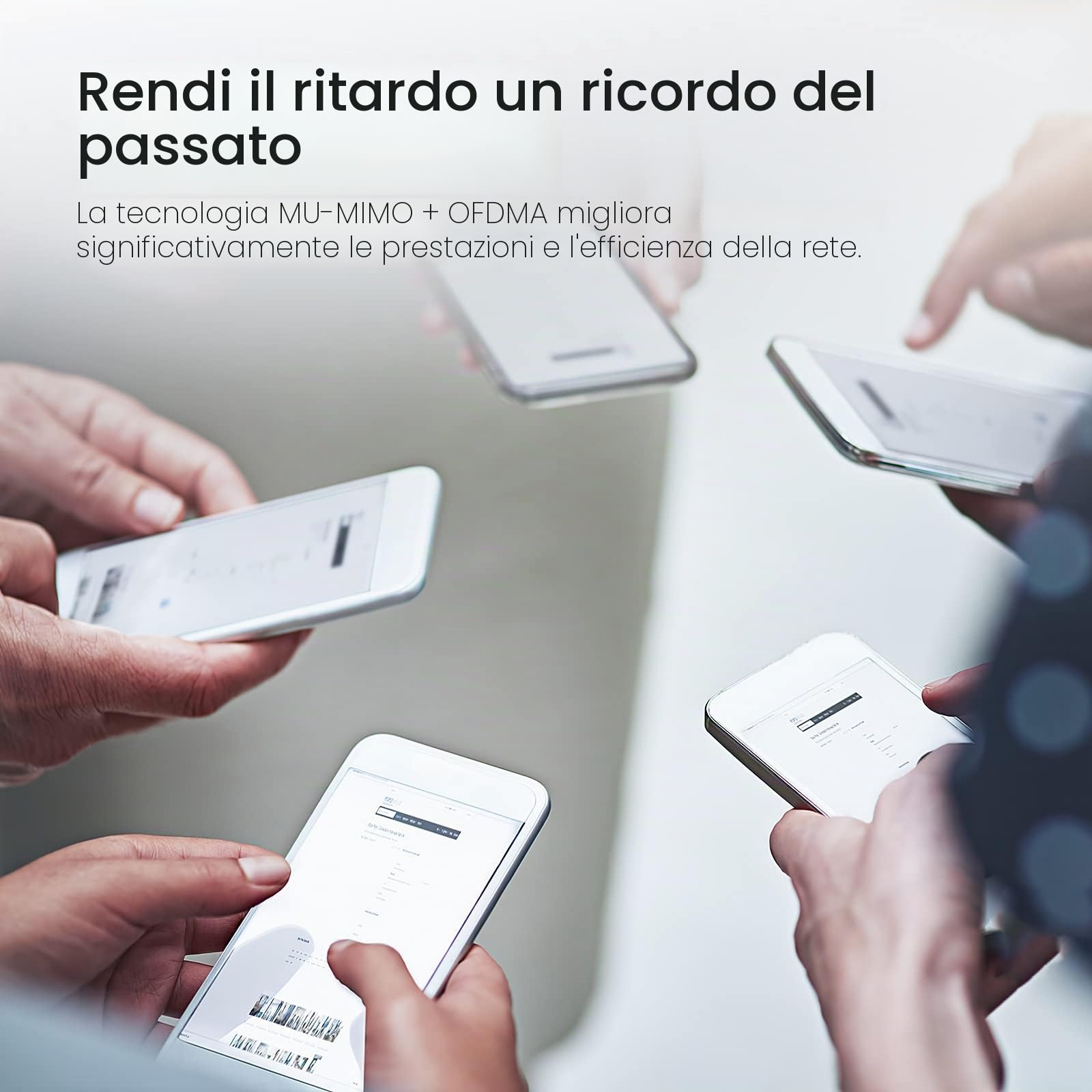 Tenda Router WiFi 6 AX3000 Smart WiFi, router Internet wireless Dual Band, router AX con 4 porte Gigabit, OFDMA+MU-MIMO, controllo parentale+telecomando, facile installazione app, IPV6 e WPA3, RX9