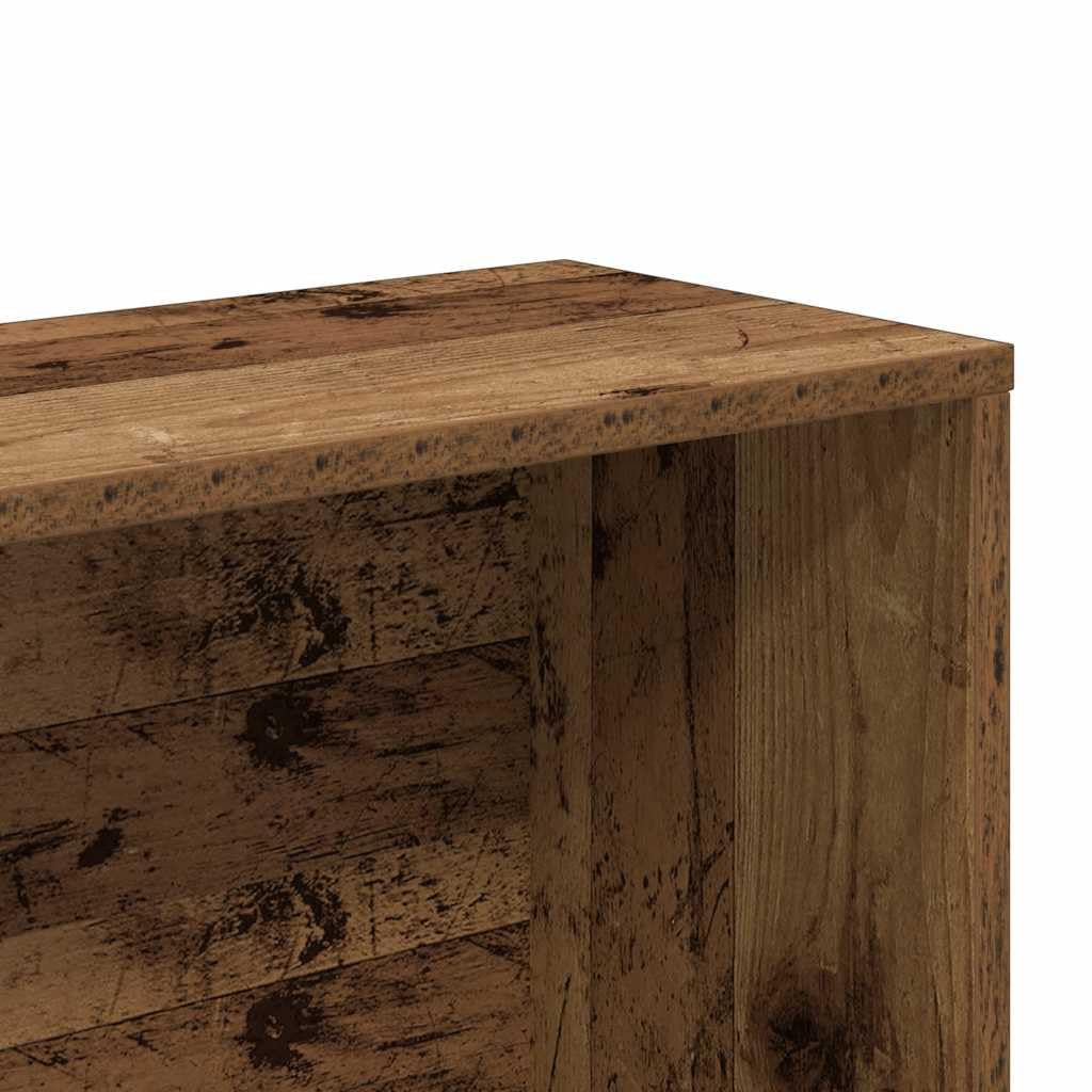 Generisch Bücherregal Altholz-Optik 157x24x160 cm Holzwerkstoff,Möbel,Regalsysteme,Bücherregale Bücherschränke-855888
