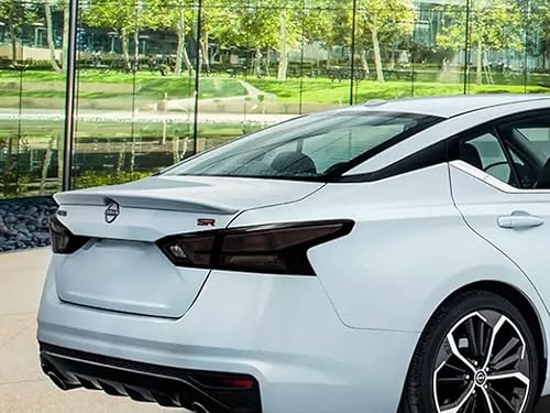 Rvinyl Cubiertas de tinte de luz trasera compatibles con Nissan Altima 2019-2024 - Blackout Smoke