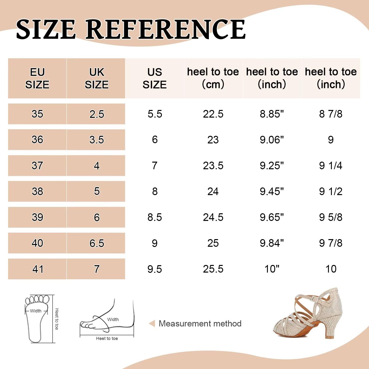 Donne Strass Scarpe da Ballo Sala Latino Salsa Danza Tacchi Scarpe Peep Toe Cross Strap Scarpe Donna