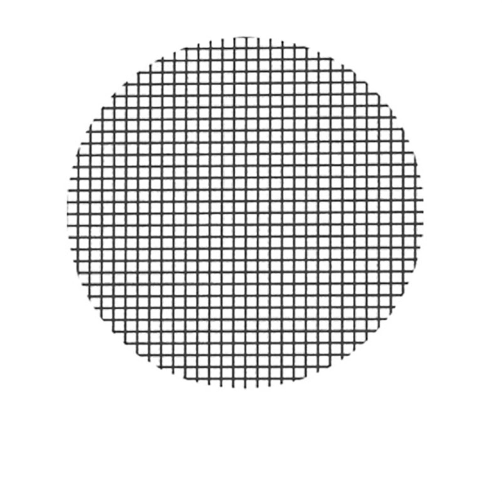 BSZCXBVMP Soil Cover Protectors, Plant Pot Bottom Mesh Pad 10 Pcs Black Round Square 5cm 10cm Drain Protector For Bonsai(10cm Round)