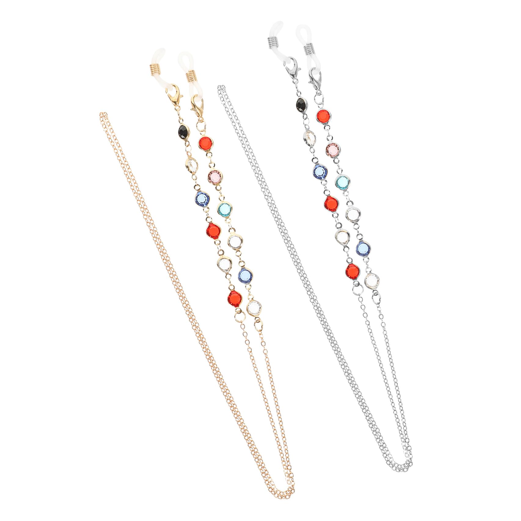 BESTYASH Catena Di Occhiali Custodia Per Gli Occhiali Moda Accessori Incantesimi Portaocchiali Porta Occhiali Intorno Al Collo Catena Di Dell'occhio Gel Di Silice