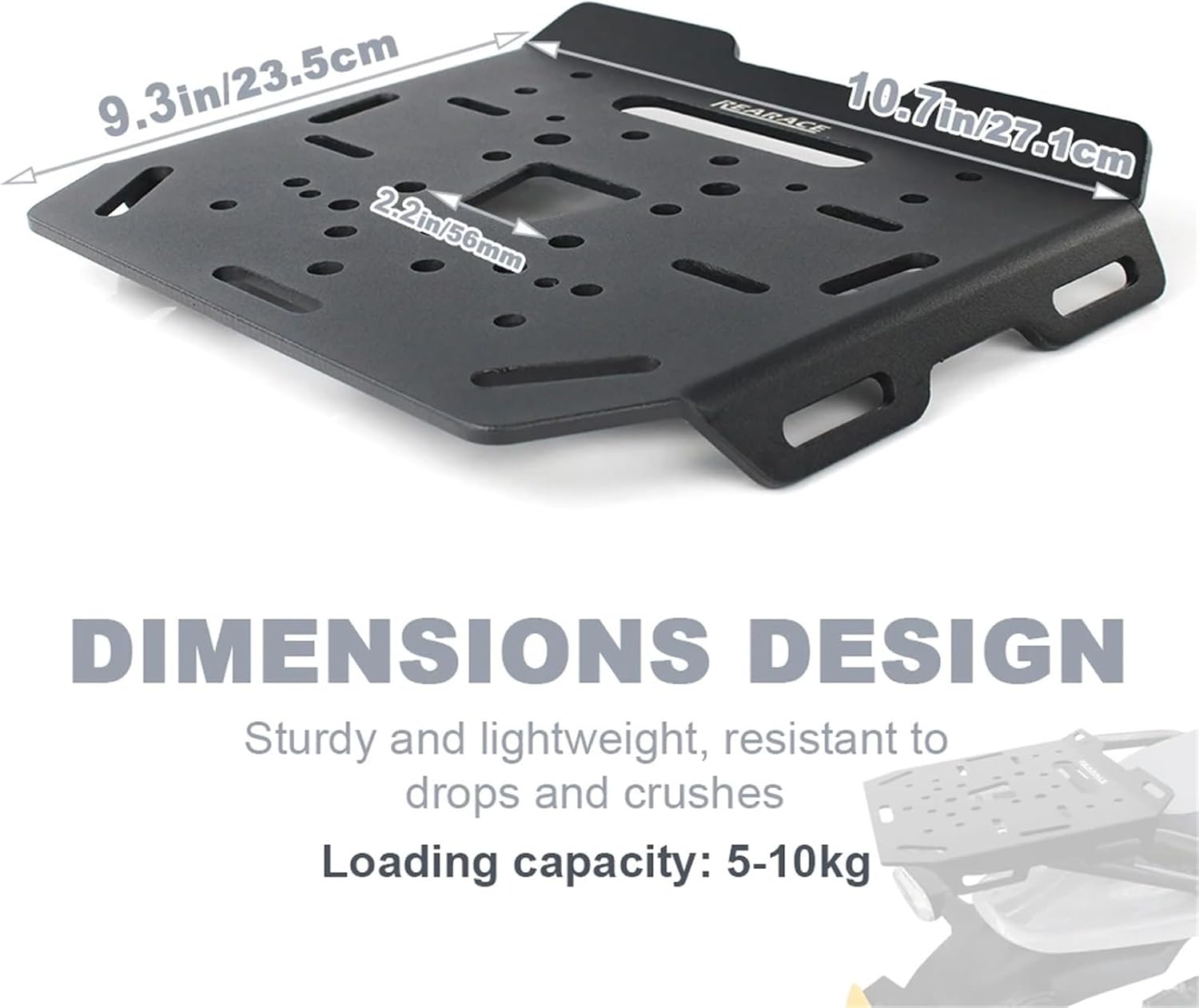 Replacement for Royal Enfield Himalayan 450 2024- Case Shelf Holder Carrier Luggage Bracket Motorcycle Rear Rack