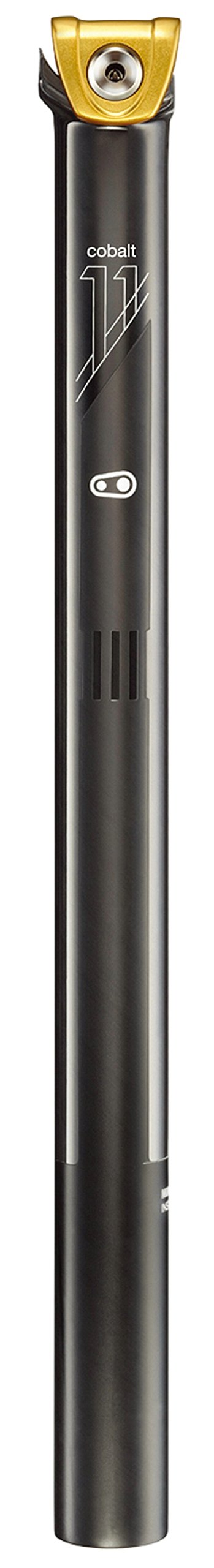 Crank Brothers Sattelstütze Cobalt 11, Black Carbon/Gold, 31.6x400/0mm Sport & Freizeit