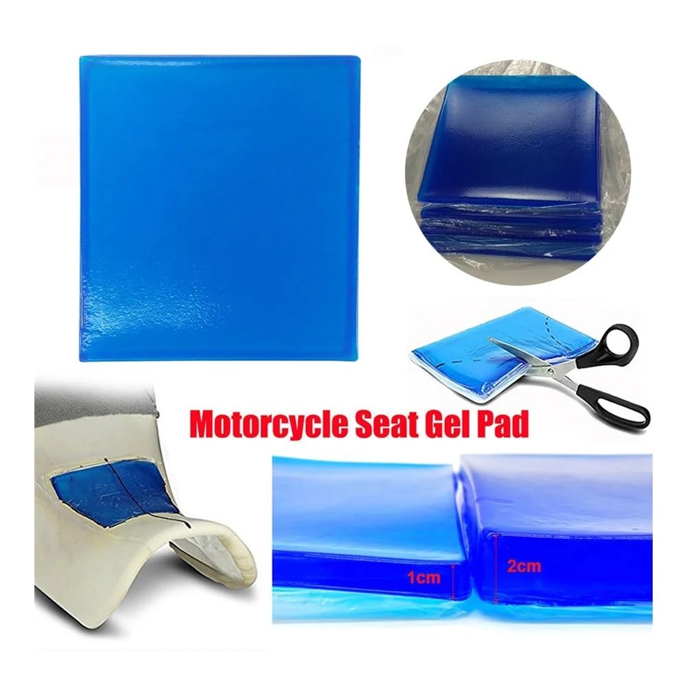 Almohadilla Asiento Motocicleta Cojín Asiento Motocicleta Absorció Impacto Cojín Suave Y Fresco Almohadilla Elástica Asiento Accesorios Motocicleta Funda cojín Asiento