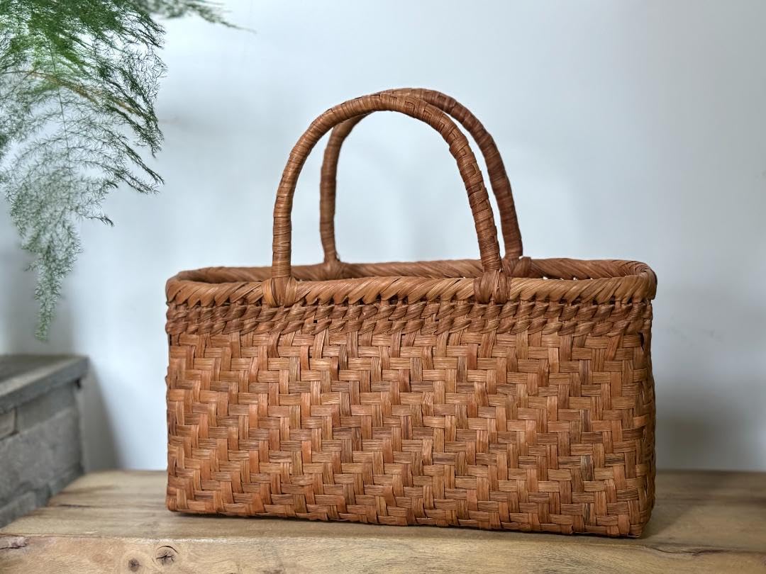 山葡萄のバック Amazon.co.jp: 山葡萄 かごバッグ 網代編み 籠 手提げ 内布あり