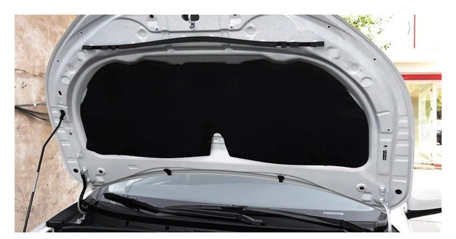 Lhdktee 2014-2018 For Toyota For Corolla For Sedan 2007 - 2019 2020 2021 Car Front Cover Engine Firewall Cotton Pad Gasket Heater Hood Insulation Layer Soundproofing Engine Insulation Pad