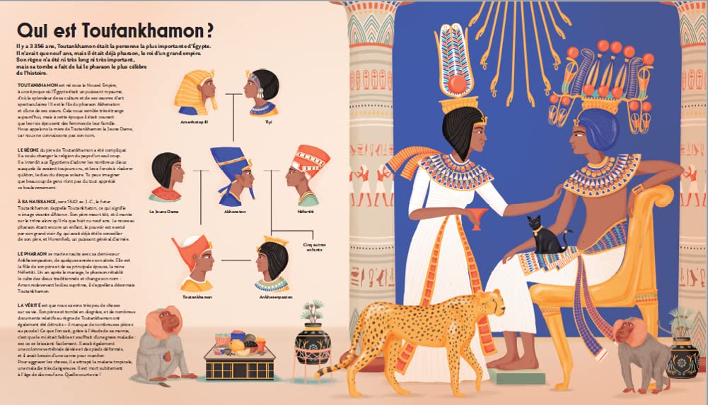 Toutankhamon : le trésor de l'enfant pharaon - Album Mosquito - Dès 7 ans