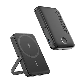 Anker MagGo Power Bank ×２台セット Amazon.com: Anker MagGo Power Bank with 2 in 1 Charger Stand
