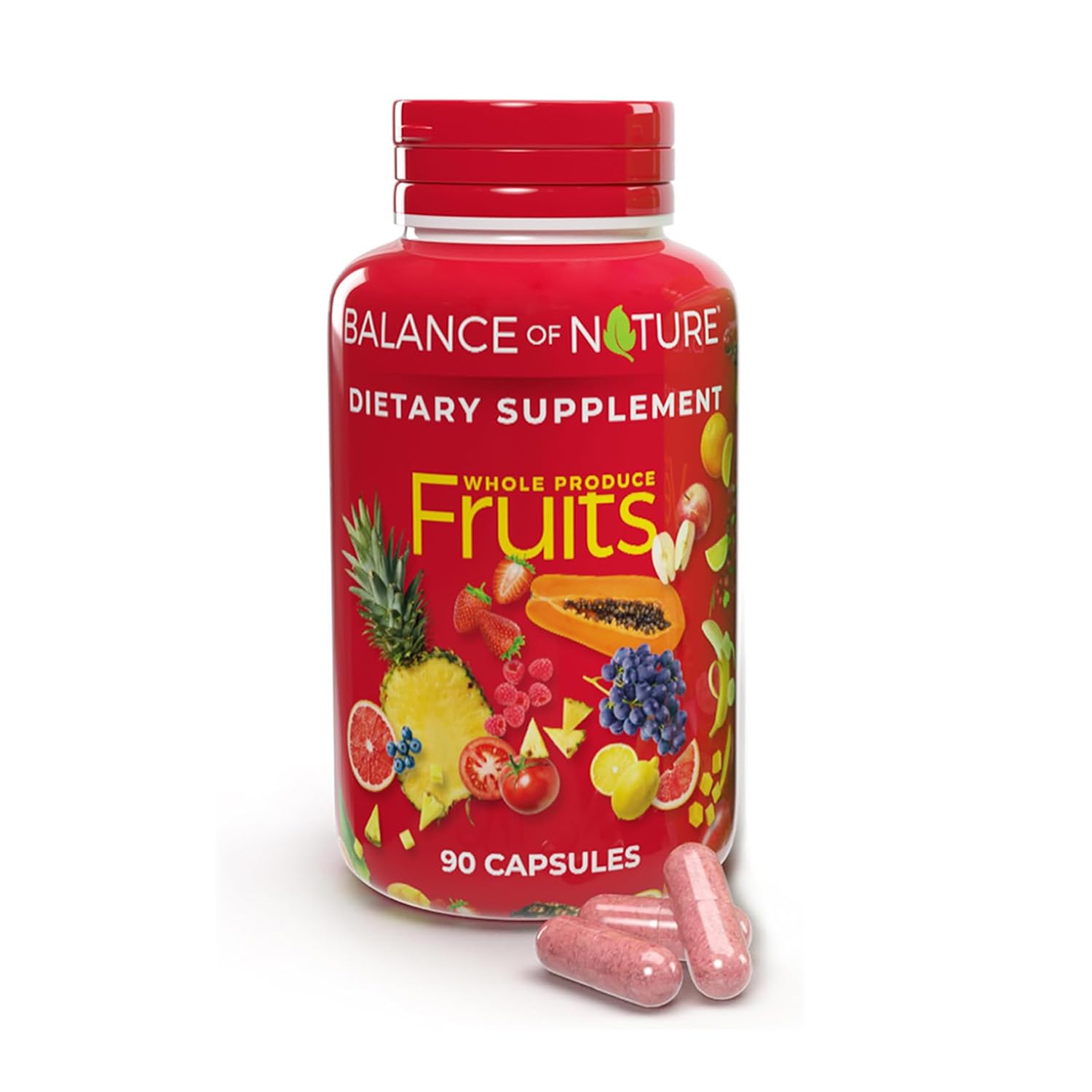 Balance of Nature Whole Fruits Superfood Supplement, 90 Servings