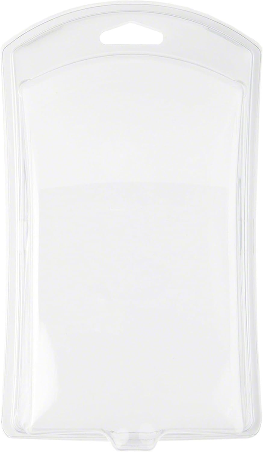 Collecting Warehouse Clear Plastic Clamshell Package/Storage Container, Curved Front, 7.75" H x 4.63" - 4.69" W x 2.38" D, Pack of 10