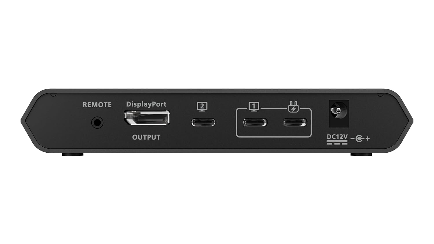 IOGEAR Access Pro Plus 2-Port USB-C KVM Switch 1 Monitor 2 Computers 4K 60Hz DisplayPort Output 4-Port USB Hub 100W Power Thunderbolt 3/4 Compatible Remote Switch (GCS1602CC)