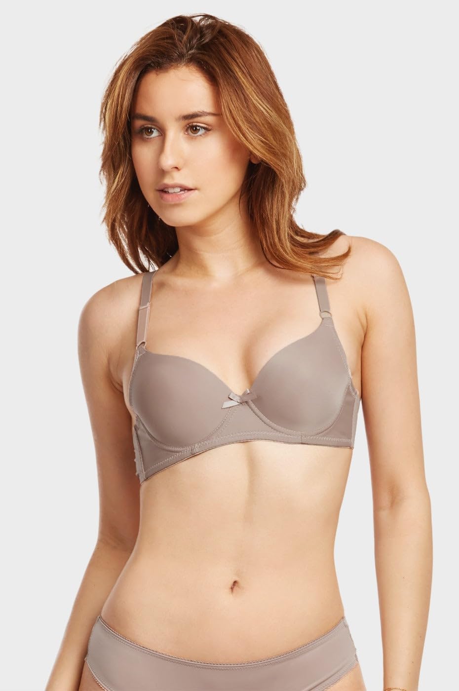 Women's Basic Plain Bras Petite to Plus Size, Pack of 6