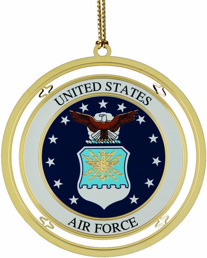 ChemArt Air Force Ornament