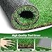 YooUmiLife All Day Anti UV and wear-Resistant Artificial Turf Carpet, Simulated Natural Color Artificial Turf Carpet, odorless one-Piece Easy to Install Lawn