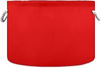 Vista 8 de Kigai Cesta de cuerda de algodón de perezoso, cesta redonda grande para ropa sucia para bebé, manta de juguete, contenedor de almacenamiento