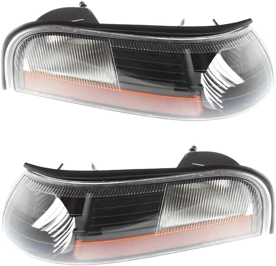 Rareelectrical Pair Of Corner Light Compatible With Mercury Marauder Base 2003-2004 By Fo2521172 Fo2520172 3W3z13200ba 3W3z13201ba