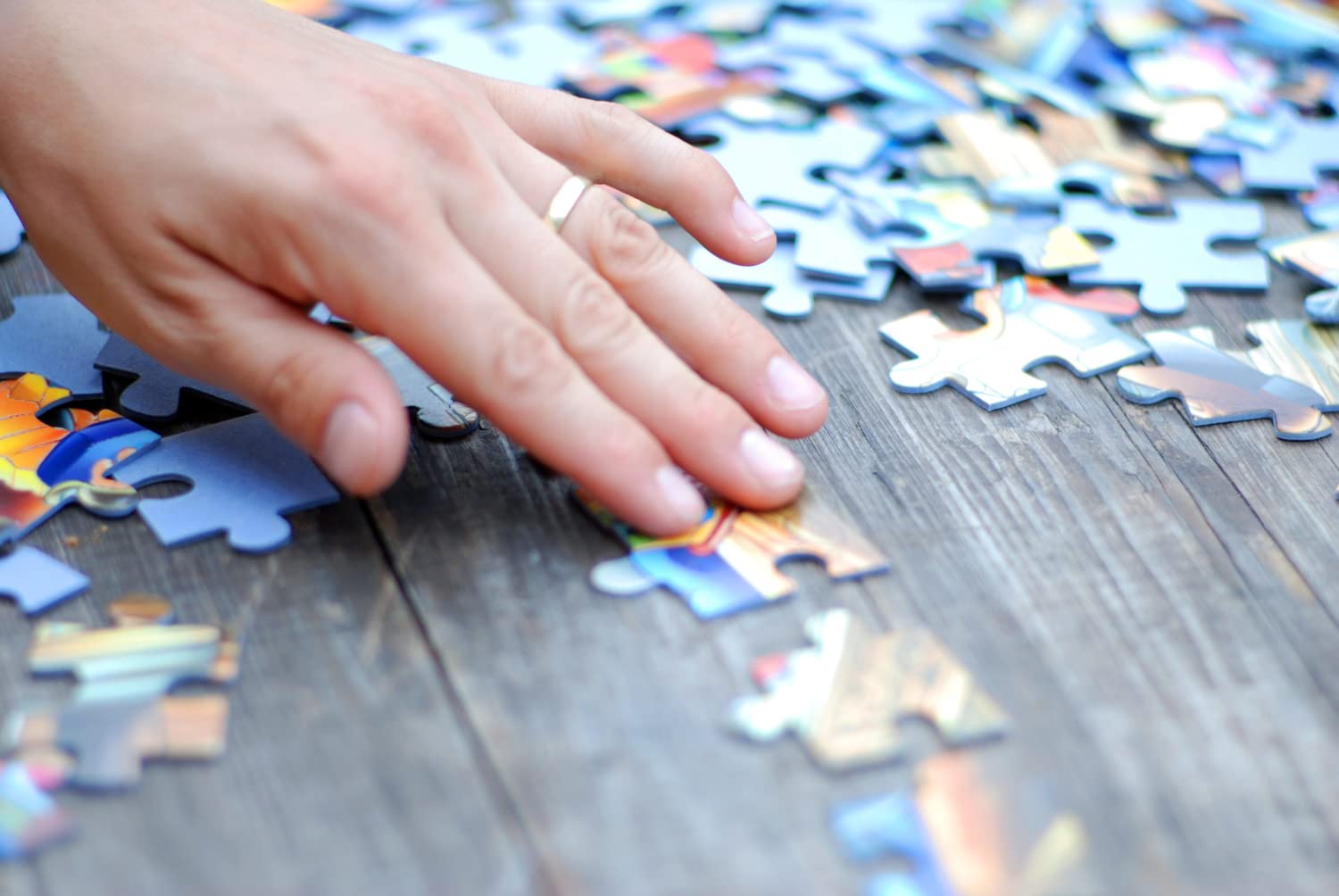 Puzzle A4 con la tua foto a forma di cuore