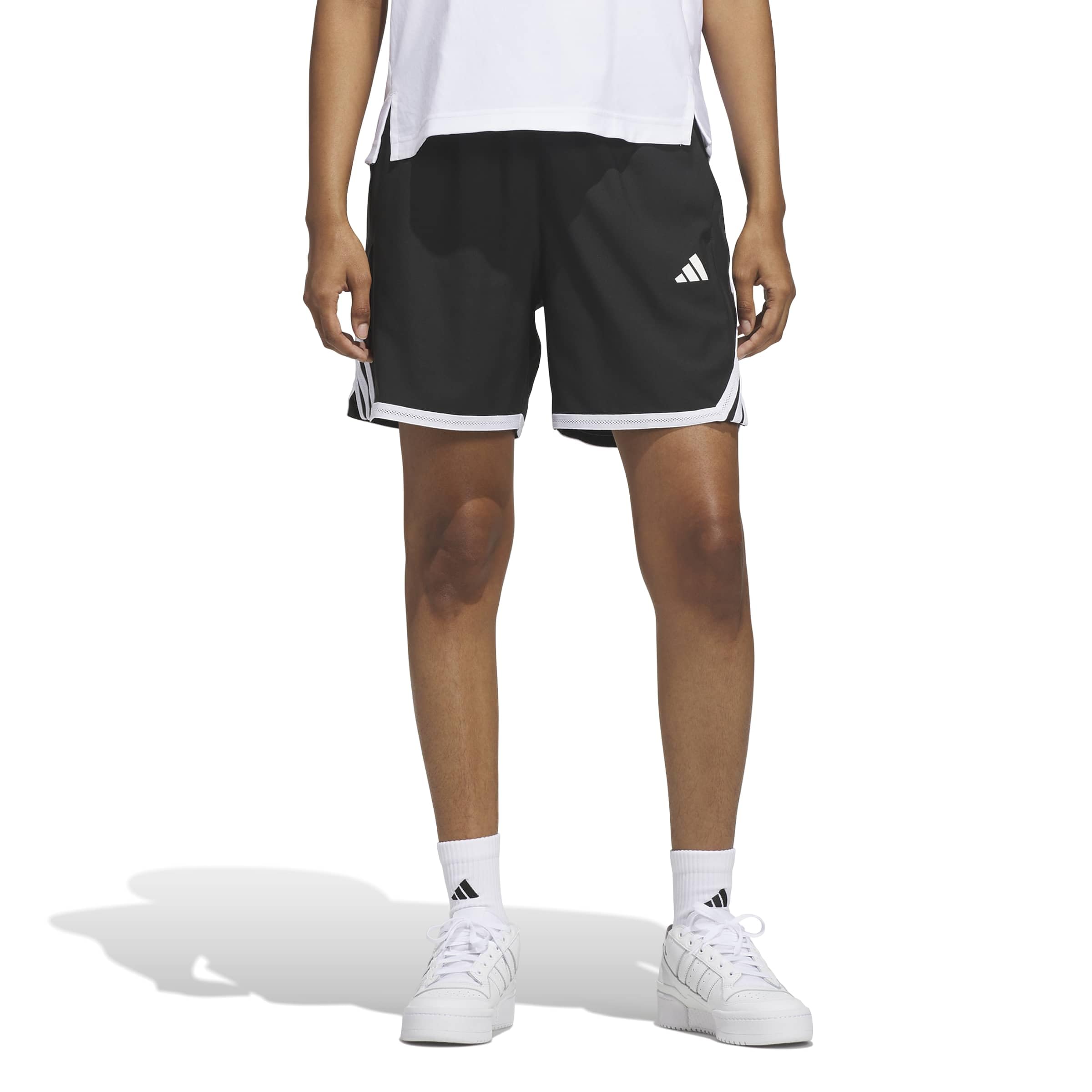 adidas Womens Crazy Lite Shorts Basketball Casual Bottoms Casual - Black