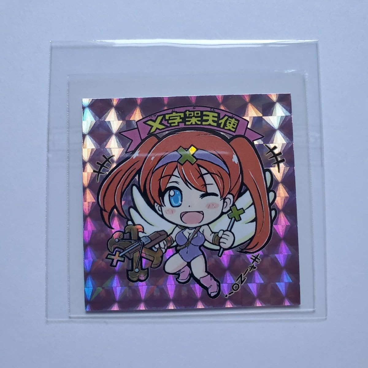 Amazon | 【画像現状品・商品】ビックリマン風 自作シール X字架天使