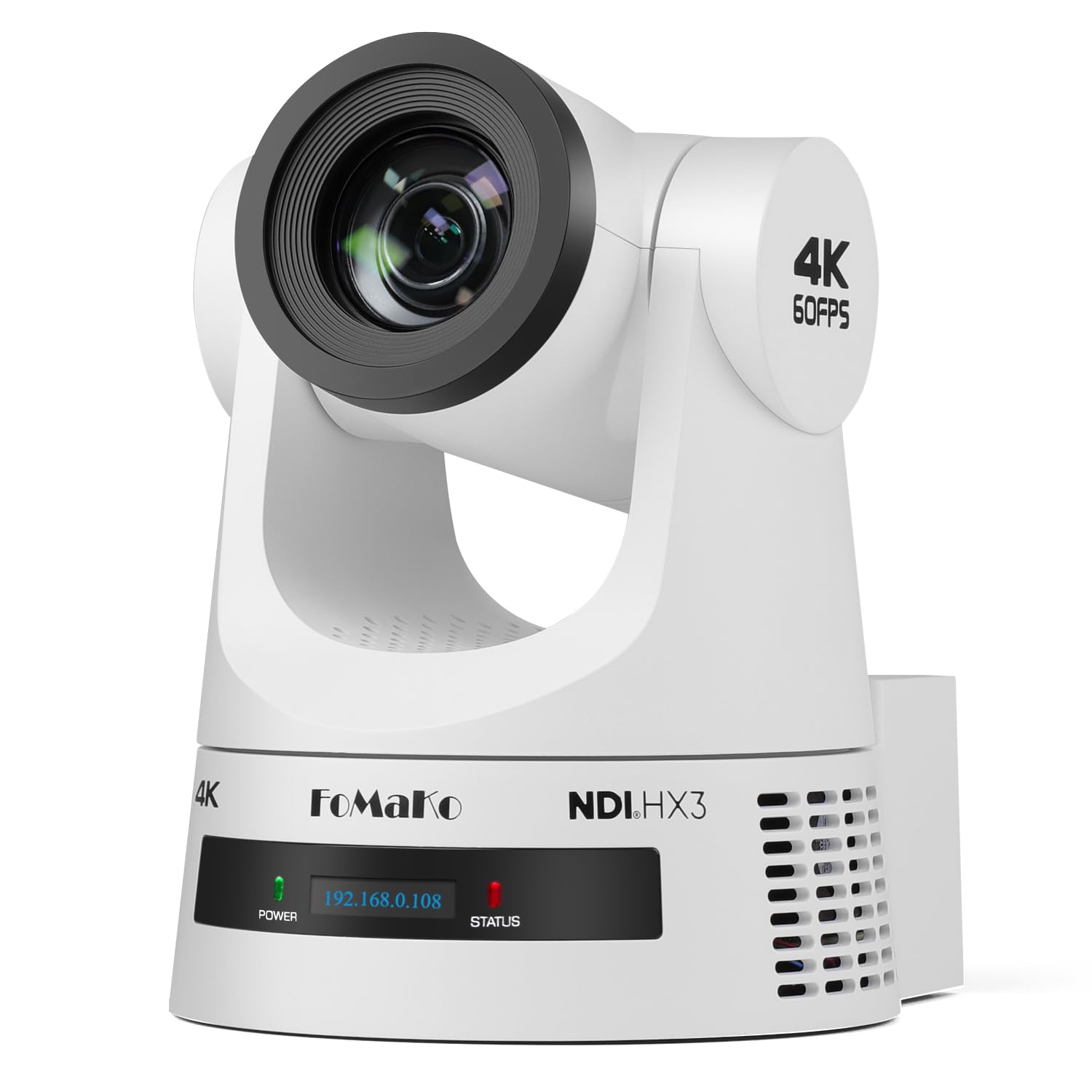 Amazon.co.jp: 【4KP60対応】FoMaKo NDI|HX3 PTZカメラ AI自動追尾 20