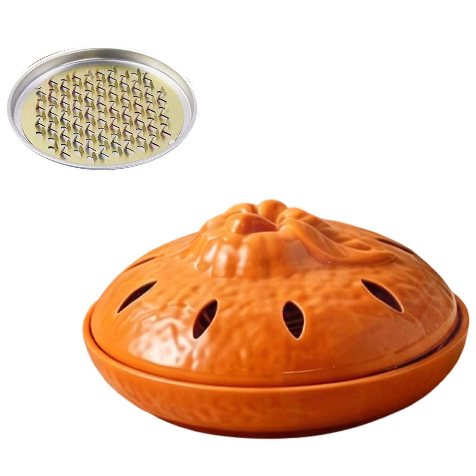 Fazvncv Decorative Mosquitoes Coil Holder Portable Incenses Coil Holder Incenses Burners Holders for Yoga Room Home Decors Burners Decorative