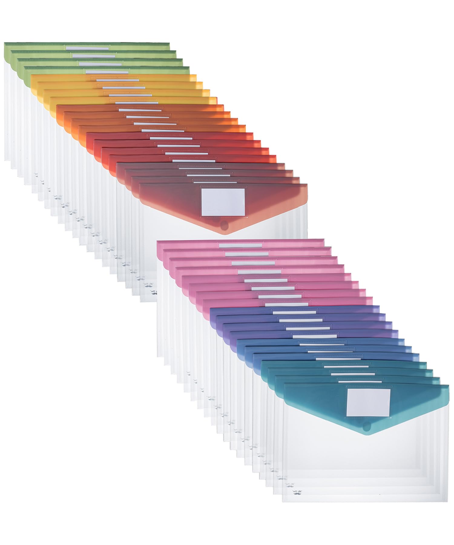 Photo 1 of Mr. Pen Clear Plastic Envelopes - 40 Pack