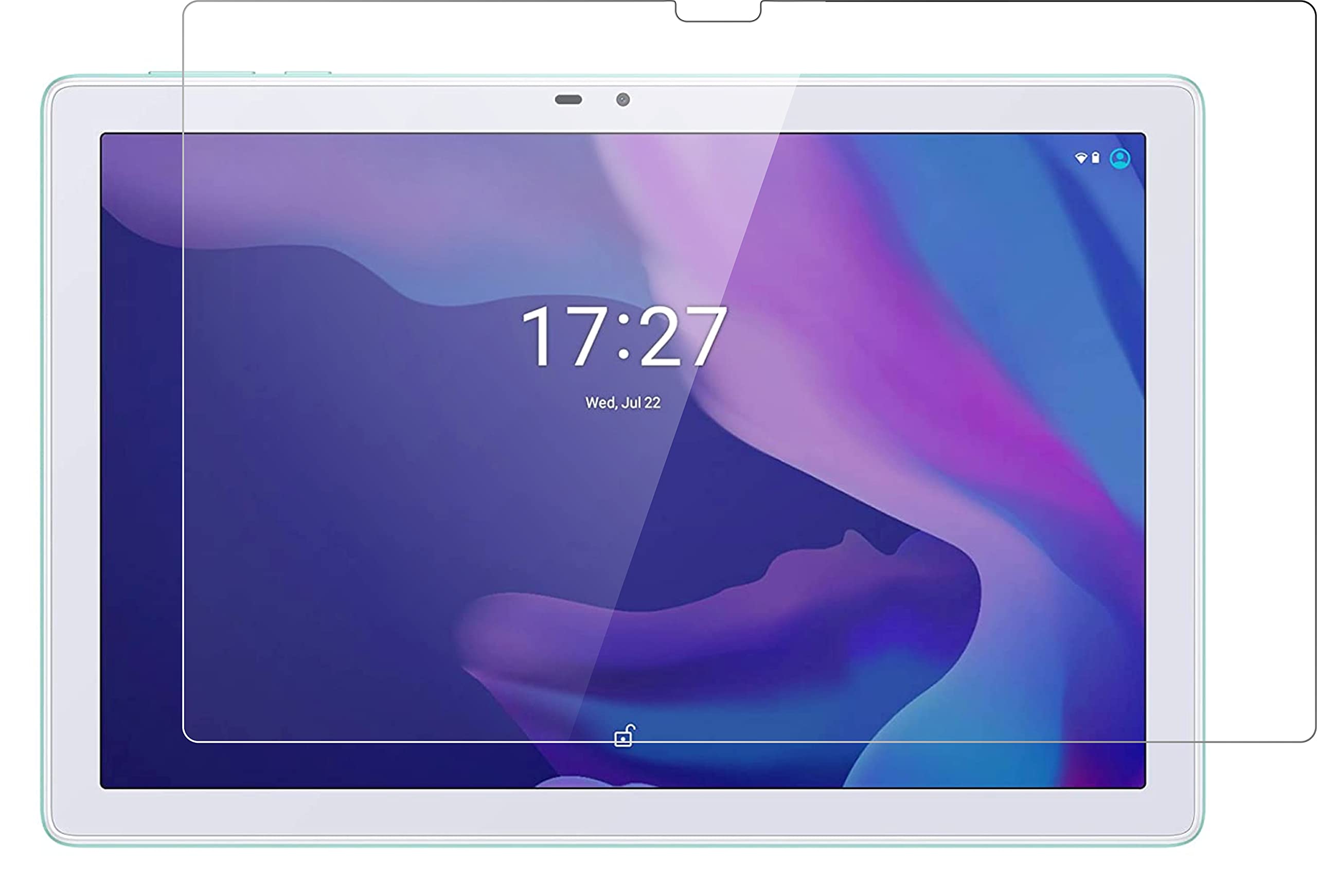 LF Screen Guard Compatible With Alcatel TKEE Max 10.1inch Tablet (NOT A TEMPERED GLASS-Unbreakable) [Bubble Free], [Anti-Scratch] - Clear (B095SNYF49) Amazon Price History, Amazon Price Tracker