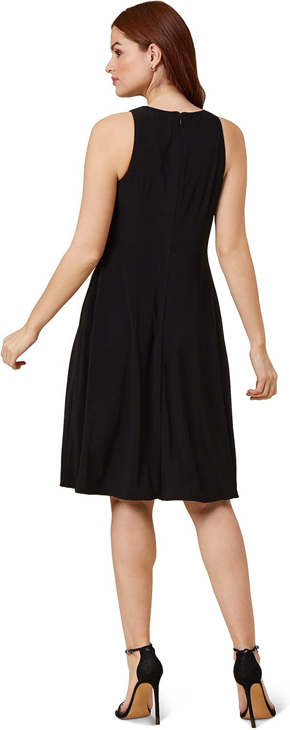 Adrianna Papell Women's Matte Jersey Fit and Flare - Image 2