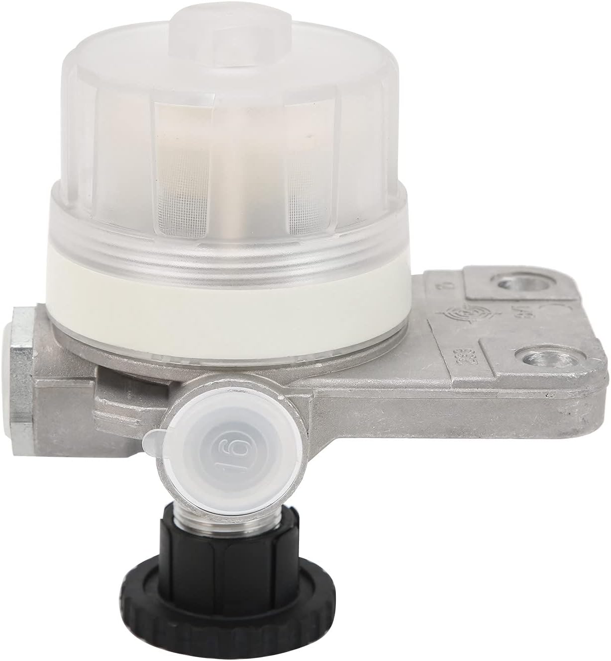 Fuel Hand Pump 1332609 H11K05 H11K07, Manual Petrol Fuel Pump, Aluminum Alloy with PA6 Material, Replacement for DAF Trucks and 0010900350, High Reliability and Stabl