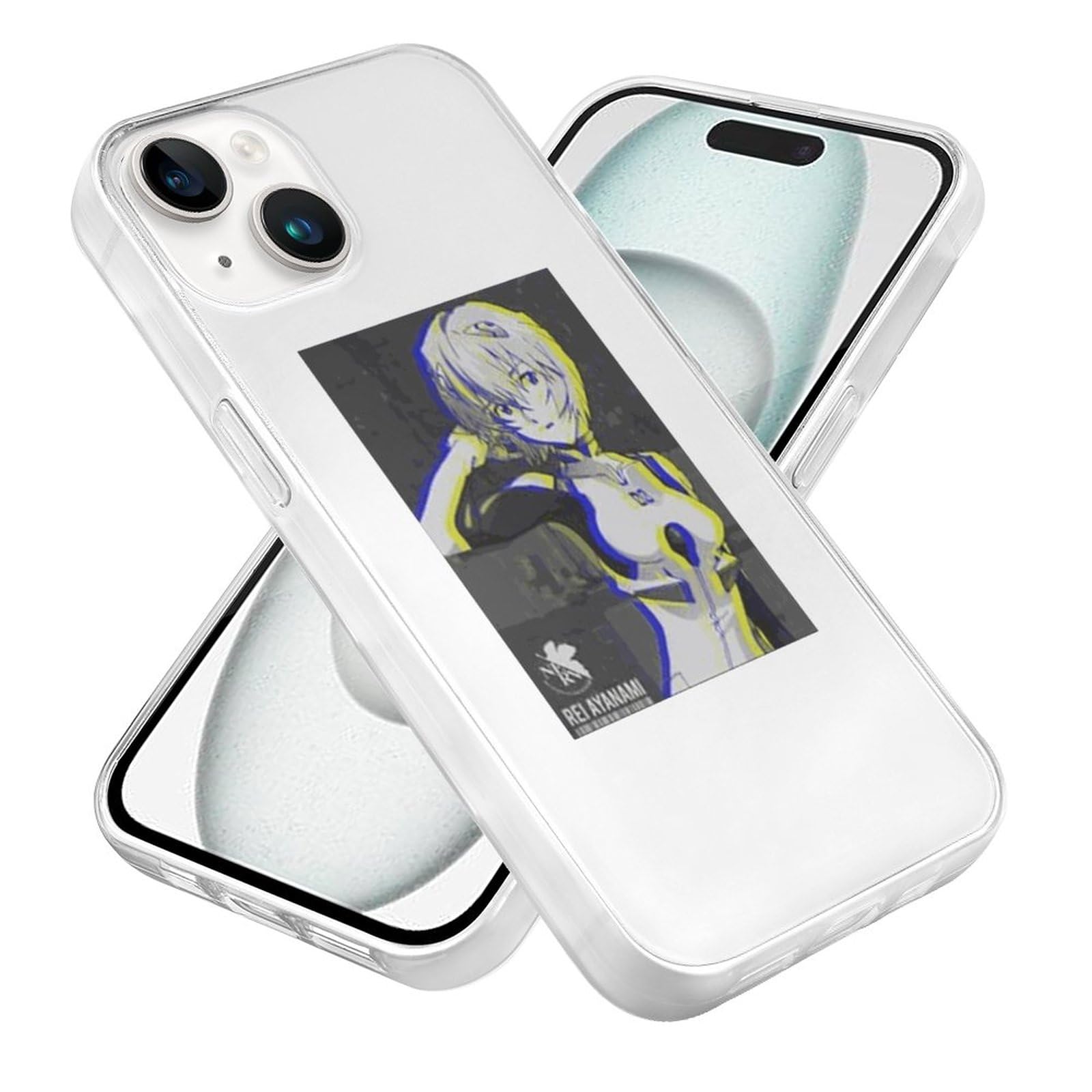 Amazon.co.jp: 新世紀エヴァンゲリオン 綾波レイ iPhone 15 用 ケース