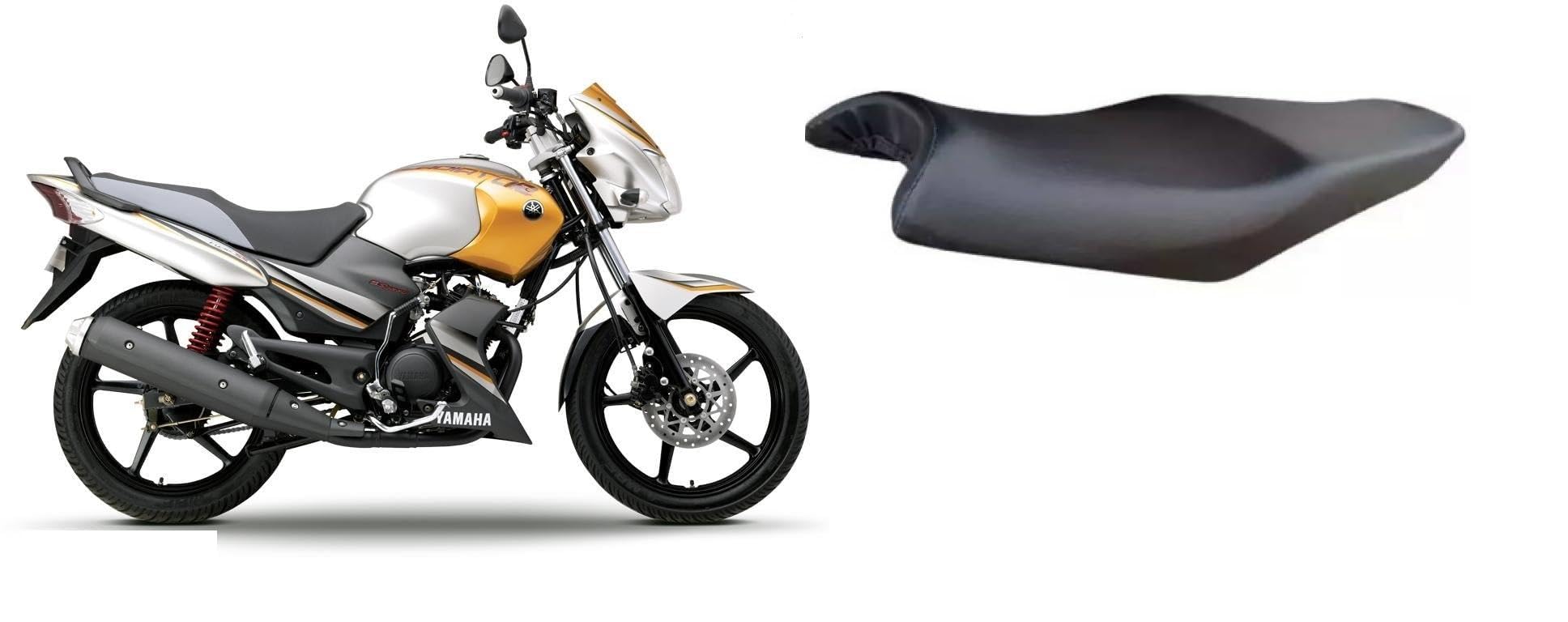 carbox [ yamaha gladiator ] pu leather waterproof durable protect from rust and dust single bike seat cover for yamaha gladiator