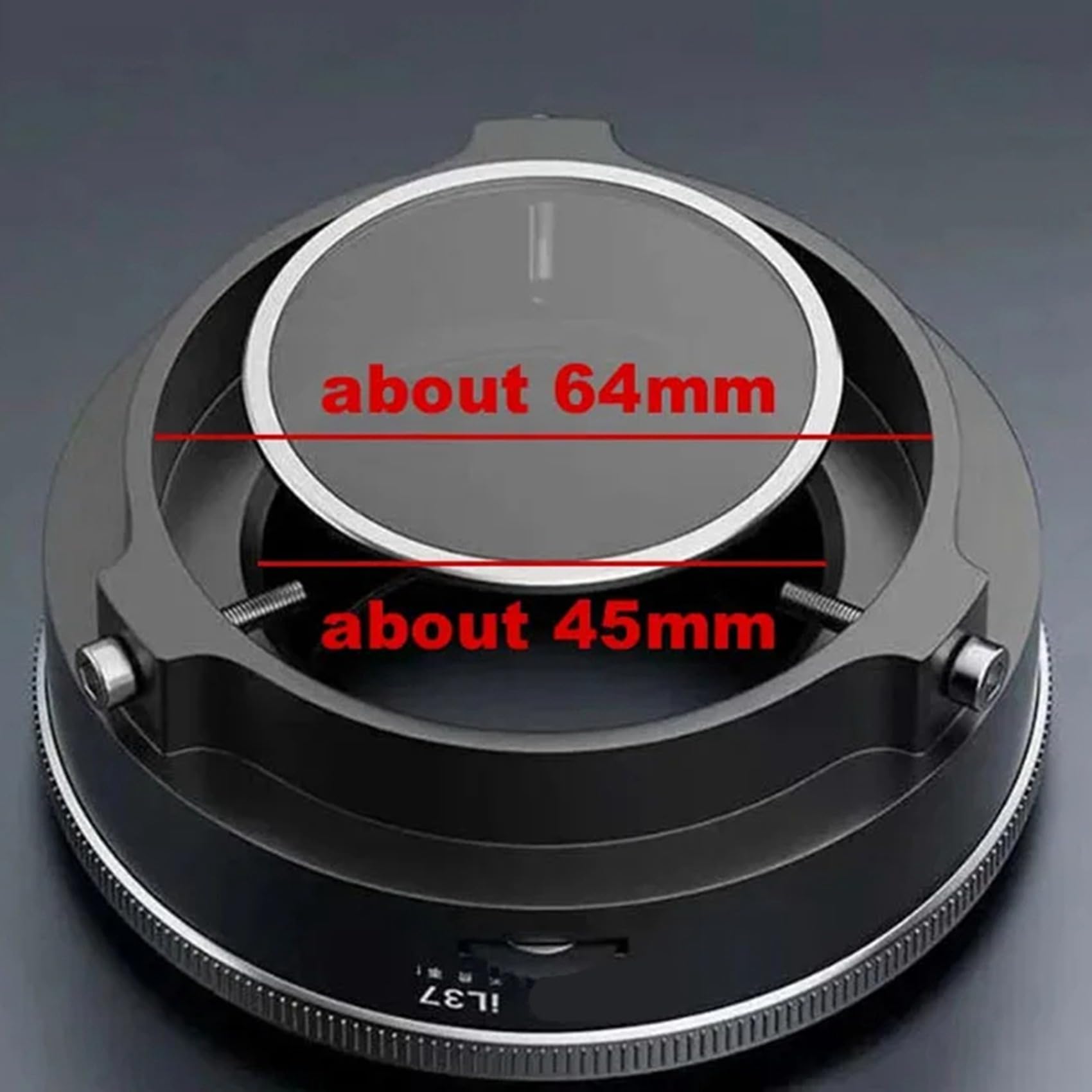 2X IL37 Mikroskop, Polarisierte LED-Ringlichtlampe, Anti-Illuminator-, die Reflexionen Eliminiert