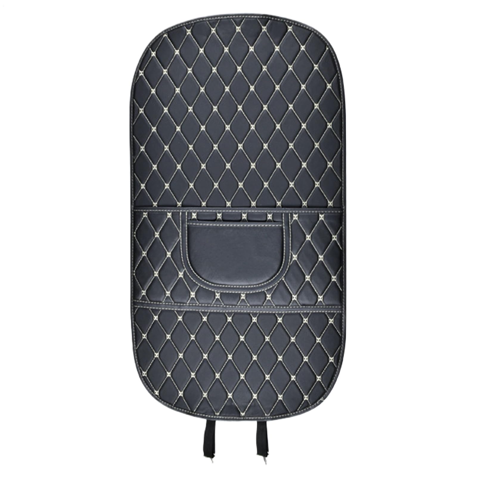Car Kick Mat, Backseat Protector, Leather Cover, Anti Scratch Shield, High Elasticity Design, 31.5x16.93x0.79 inches, for Sedan Truck RV Use, Interior Clean Guard, Auto Seat Back