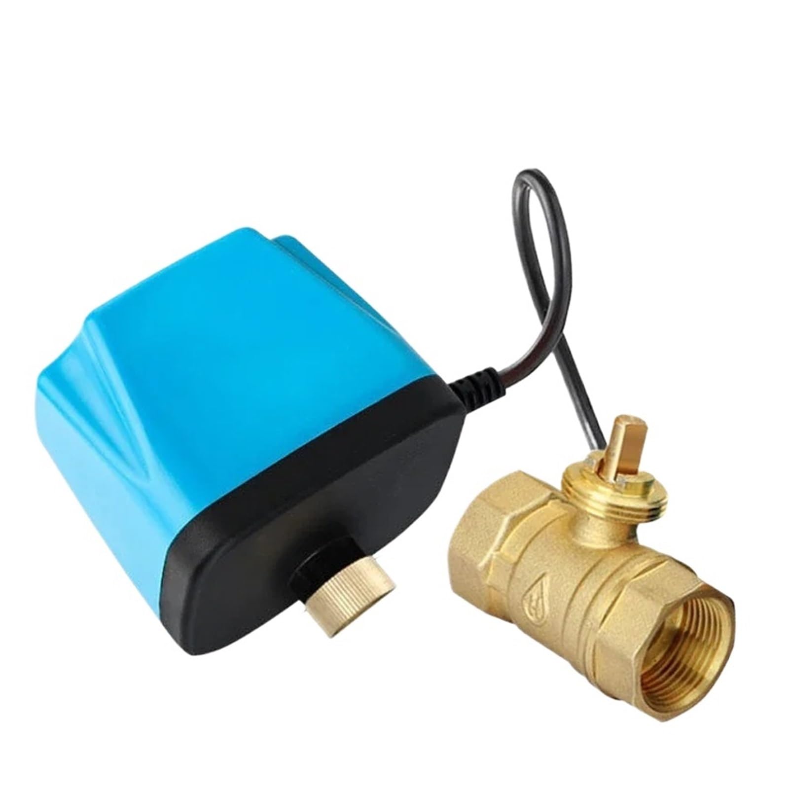 2ways,3ways DC12V-24V or AC220V Motorized Brass Ball Valve,3 Wires 2 Control Electric Ball Valve DN15 DN20 DN25 DN32 DN40 DN50(DN25,DC12V-24V)