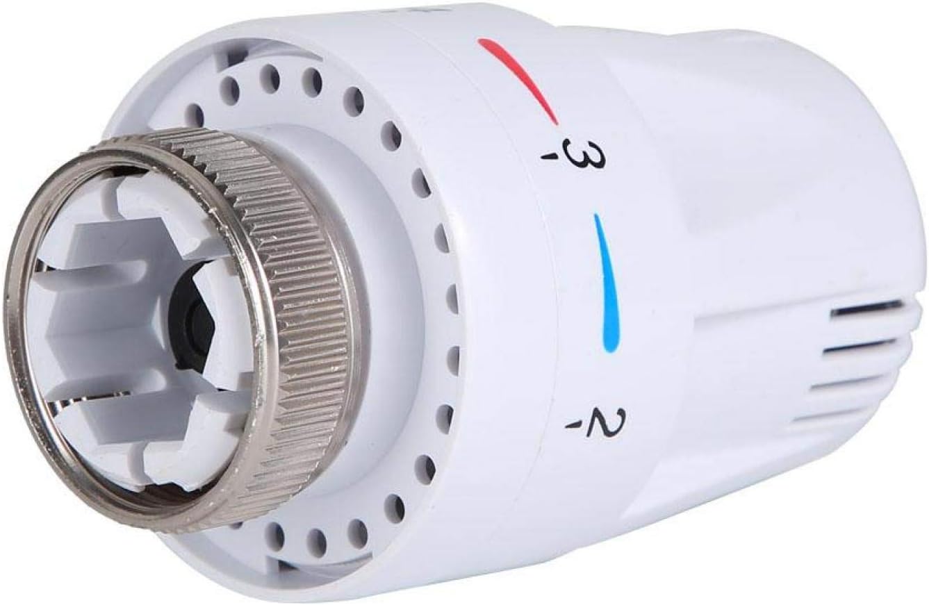 Фронт view of the 01 Straight Thermostatic Radiator Valve