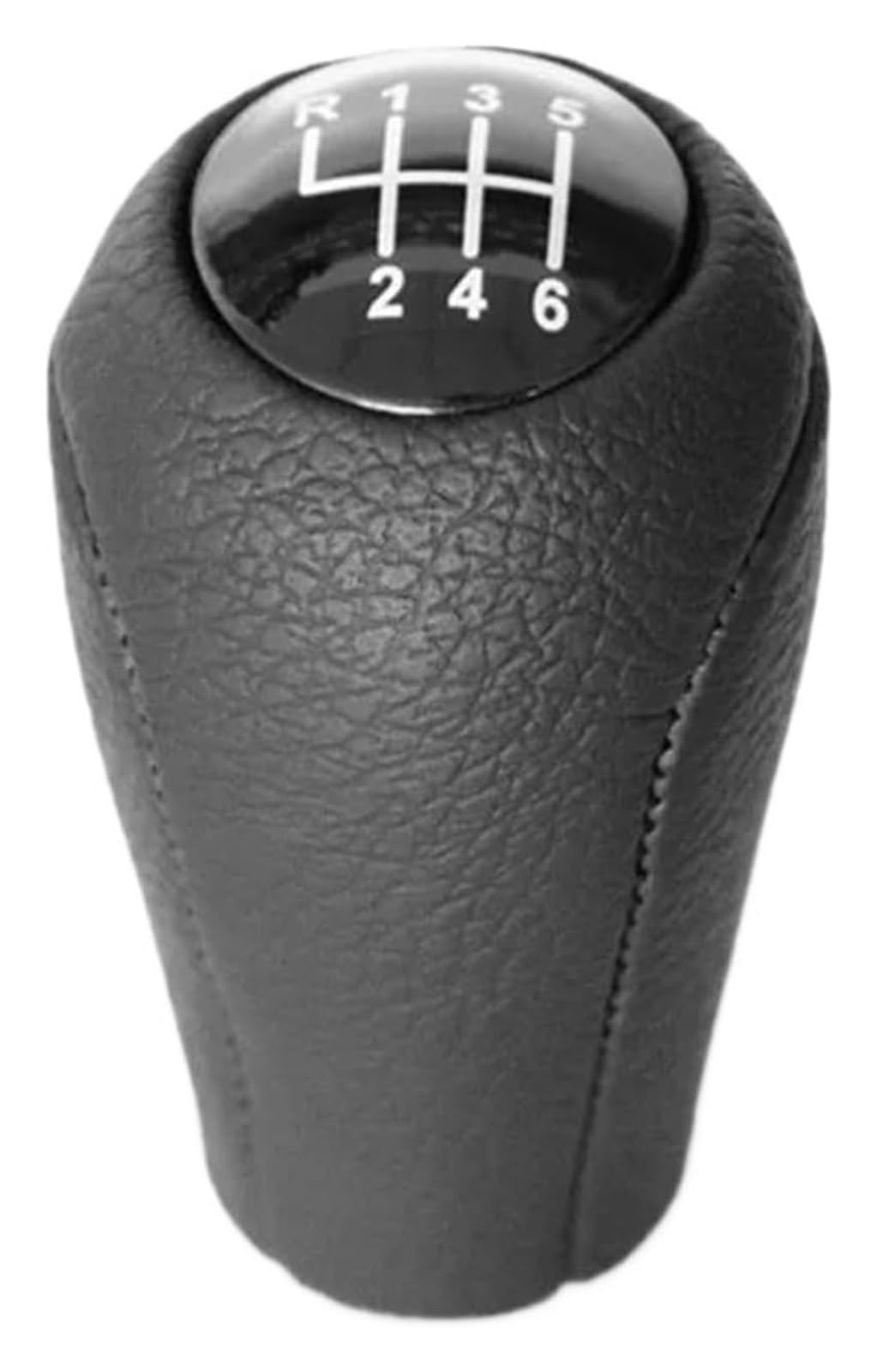 Jsrvqkms Without Hole Car Gear Knob For Mazda 3 Bk Bl Cr Cw Ii Gh Cx-7 Er Mx-5 Nc Iii 23 Mt Pomo 5 6 Speed Gear Shift Knob Pen Lever Arm Headball Bal(,6 Speed)