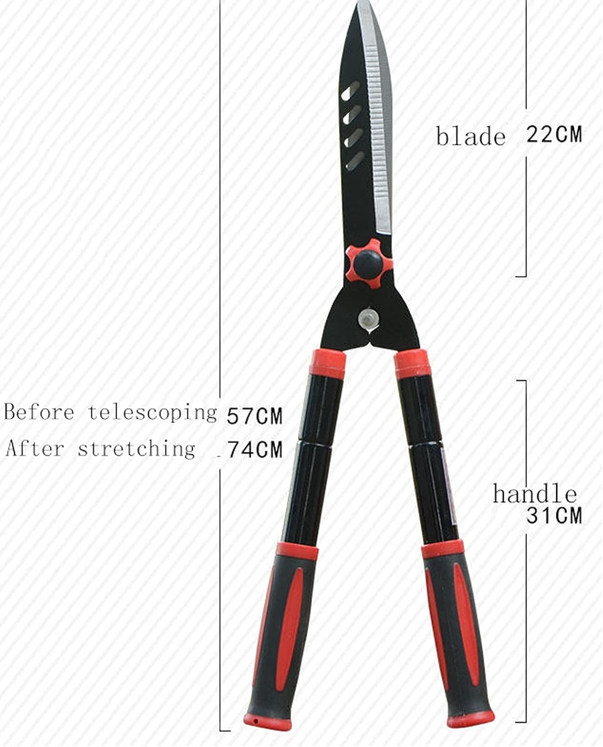 Garden Pruning Tree Lawn Cutter Flower Branches Grass Trimmer Hand Garden Pruning Tool Hand Tool Trimmer Garden Cutter Shaping Hedges (Big Shear 126) (Big Shear 126)