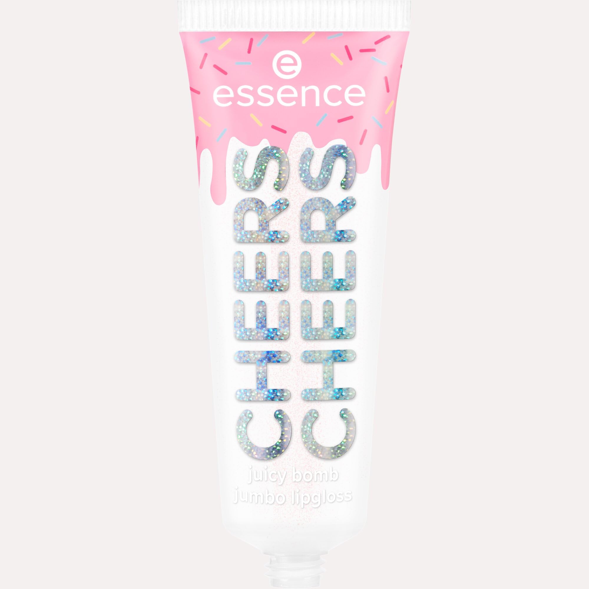 essence SAY IT WITH JUICY CHEERS juicy bomb jumbo lipgloss, instant result, shiny (30ml)