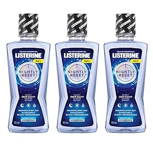 Listerine Nightly Reset antibacteriële mondspoeling (voor een uitgebreide tandverzorging en verbeterde mondhygiëne…