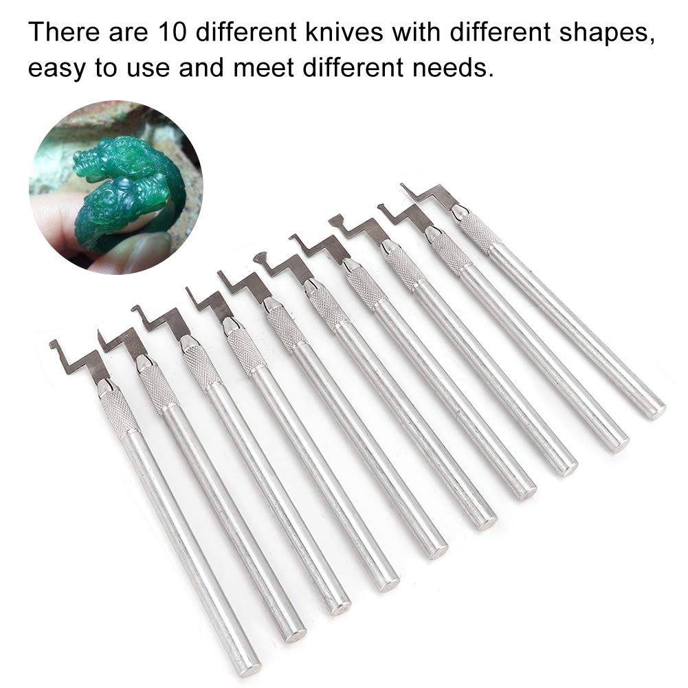 Wax Carving Pen Metaal Graveermes Sieraden Maken Tool Verschillende Vormen, Precision Art Wax Carving Pen, Premium Beeldhouwen Gereedschap Sieraden Maken Tool 10st