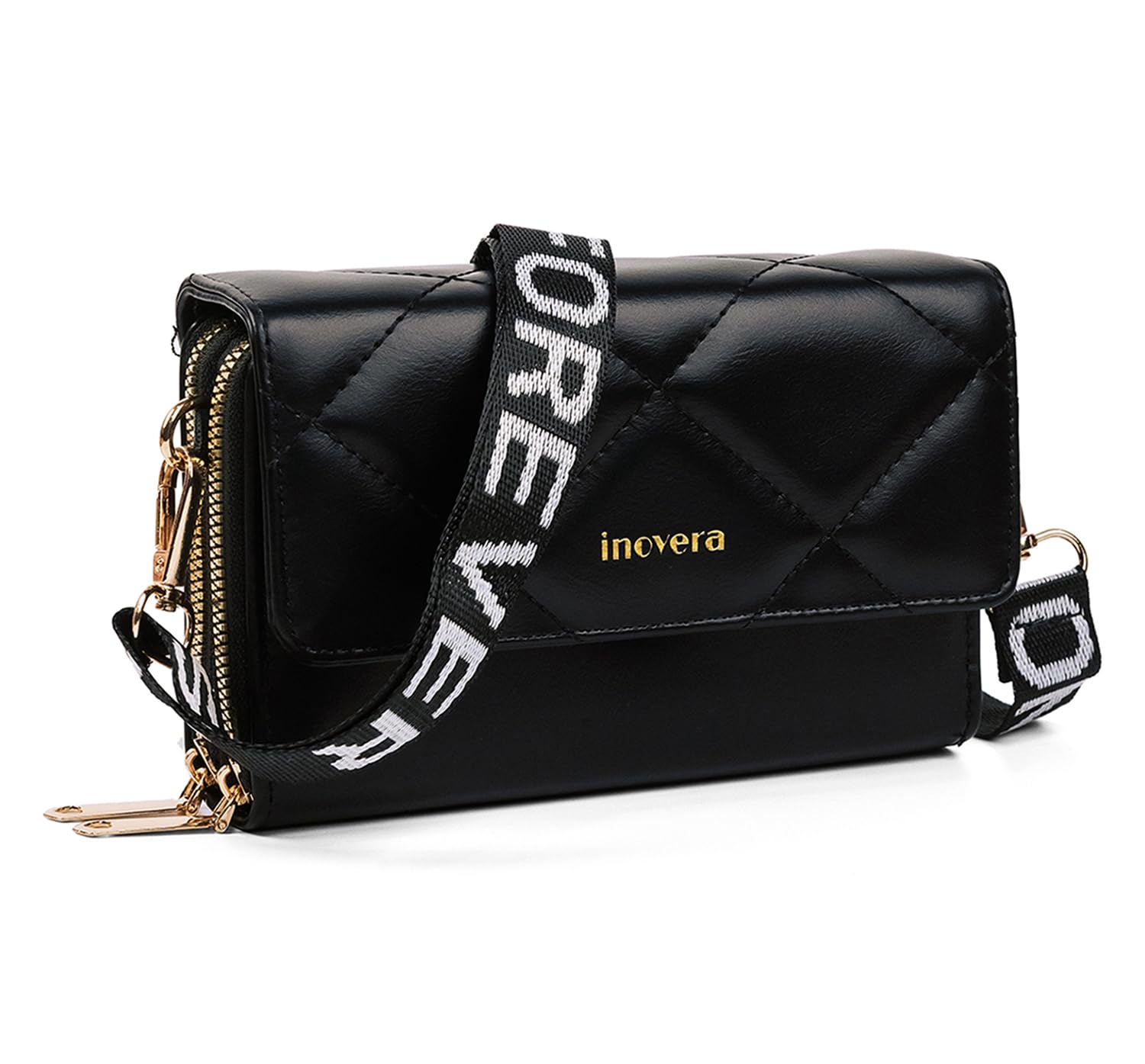 stylish cross-body sling bag for women and girls - faux leather travel shoulder bags purse with adjustable strap
