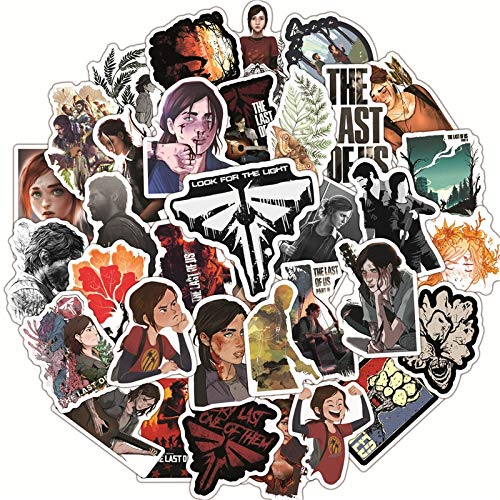 TDCQ Cartoon The Last of Us Stickers For Motorcycle Skateboard Bike Laptop Phone Suitcase Car 100 Pcs