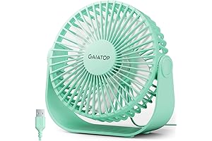 Gaiatop Mini Desk Accessories: Portable USB Cooling and Comfort