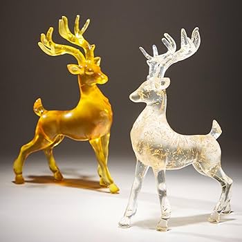 楽天市場】鹿 オブジェ ブロンズ象 置物 ペア 青銅 シカ 夫婦鹿 一対