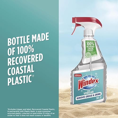 Miniatura 5 de Windex 70255 Limpiador de vidrio multisuperficie, 26 onzas