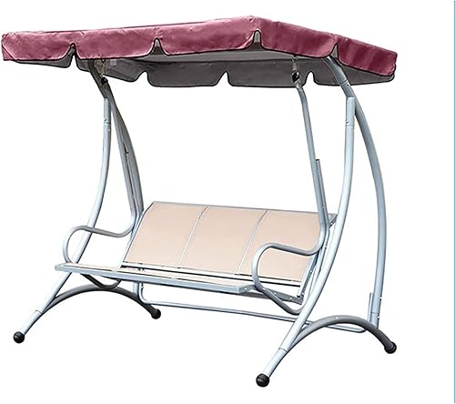 Reemplazo de toldo para columpio, cubierta de columpio de patio de 3 plazas, cubierta impermeable reemplazable para columpio, cubierta de repuesto Reemplazo de toldo para columpio, cubierta de columpio de patio de 3 plazas, cubierta impermeable reemplazable para columpio, cubierta de repuesto