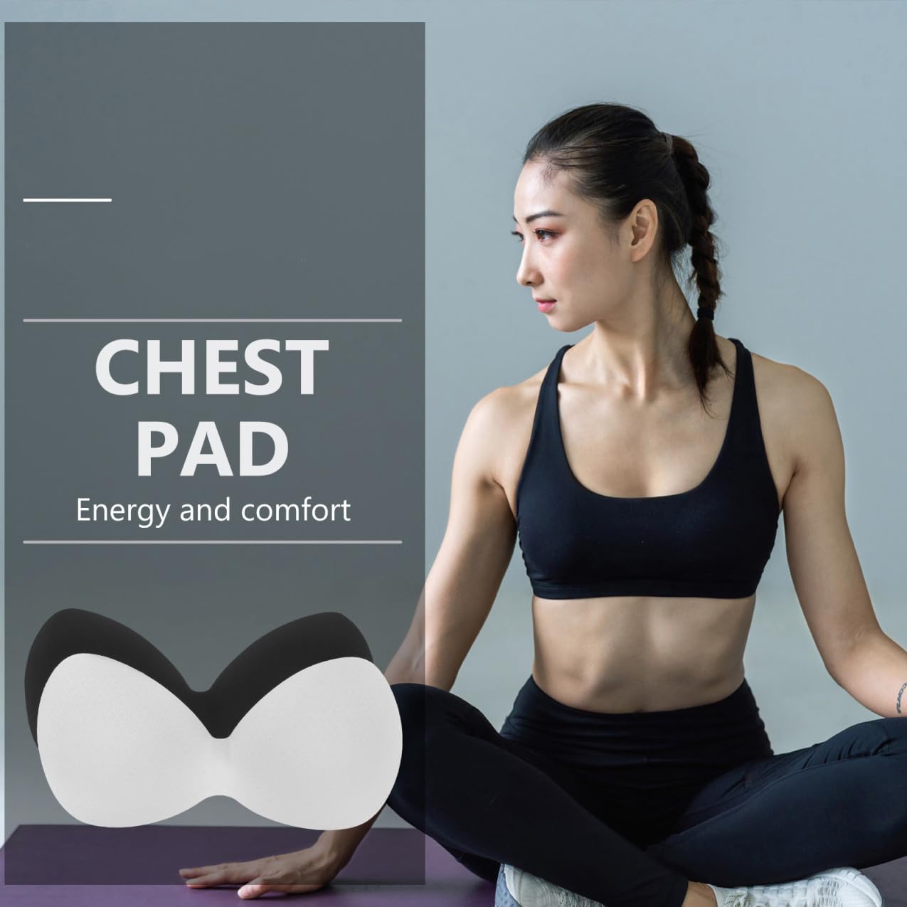 CALLARON Bralette Para Mujer Inserciones De Sujetador Adhesivas De Doble Cara Almohadillas Adhesivas Para Sujetador Sujetadores Deportivos Para Mujer Acolchado Nylon